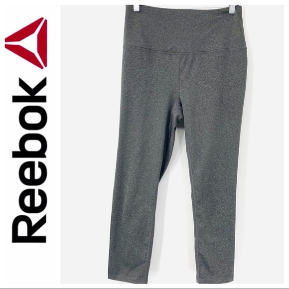 💕SALE💕 Reebok Gray Crop Leggings - Picture 4 of 11